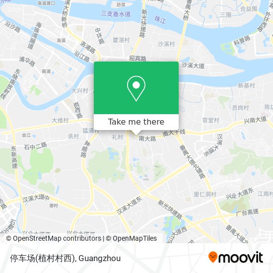 停车场(植村村西) map