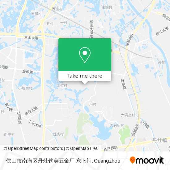佛山市南海区丹灶钩美五金厂-东南门 map