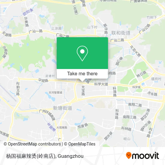 杨国福麻辣烫(岭南店) map