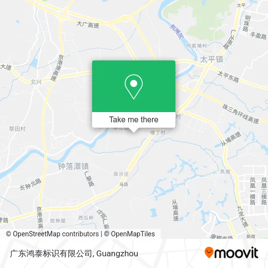 广东鸿泰标识有限公司 map