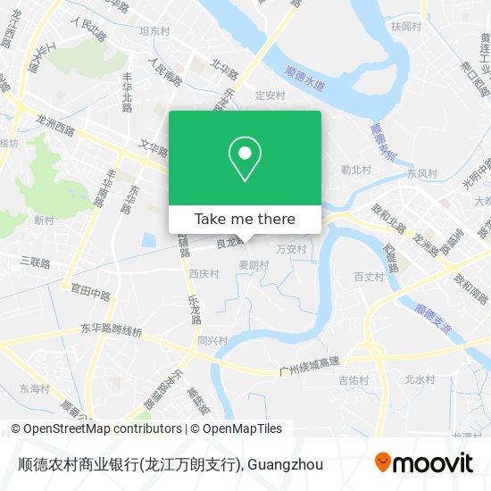 顺德农村商业银行(龙江万朗支行) map