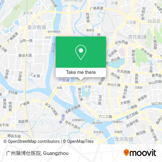 广州脑博仕医院 map