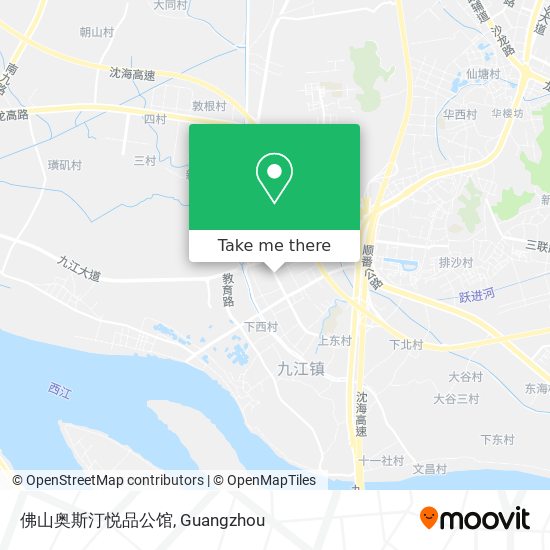 佛山奥斯汀悦品公馆 map