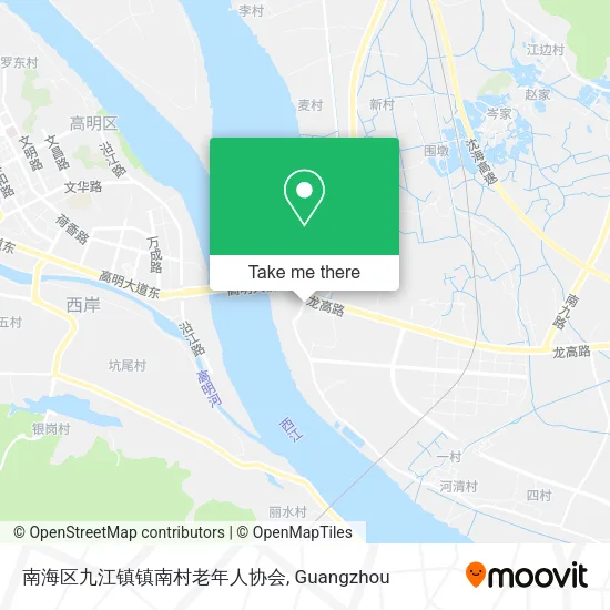 南海区九江镇镇南村老年人协会 map