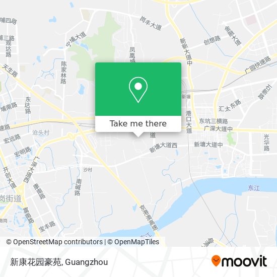 新康花园豪苑 map