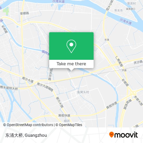 东涌大桥 map
