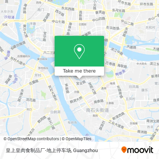 皇上皇肉食制品厂-地上停车场 map