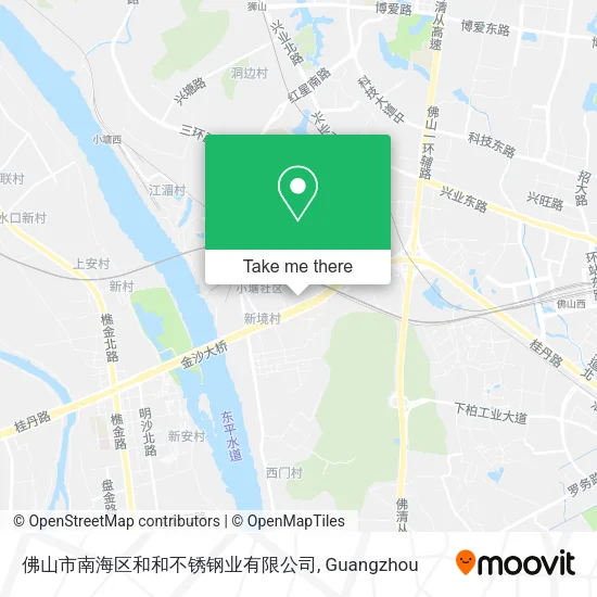 佛山市南海区和和不锈钢业有限公司 map