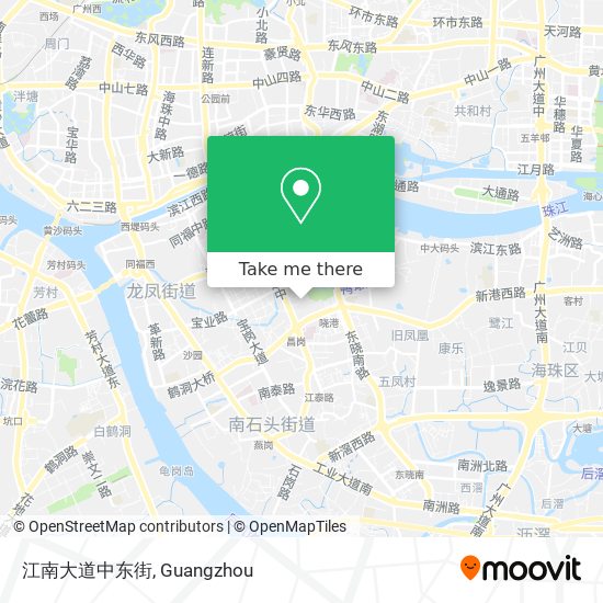 江南大道中东街 map