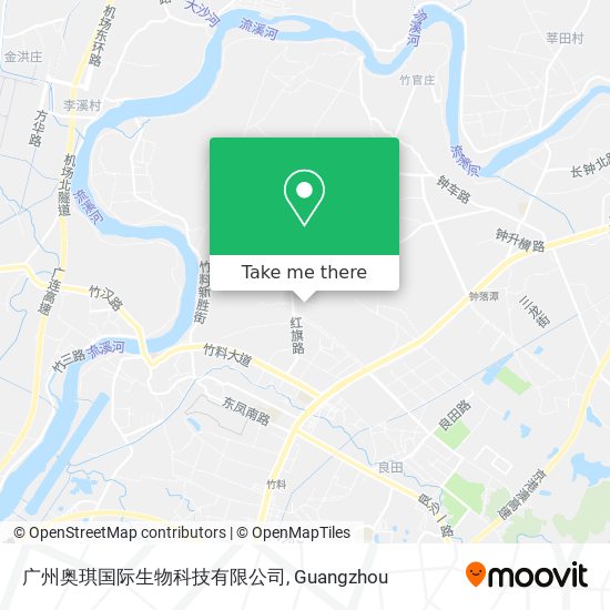 广州奥琪国际生物科技有限公司 map