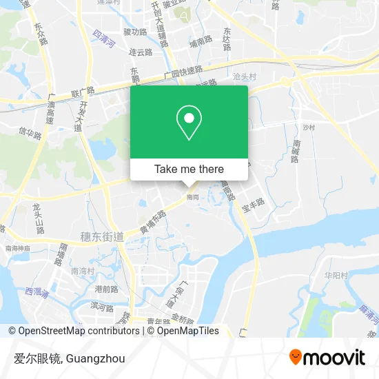 爱尔眼镜 map