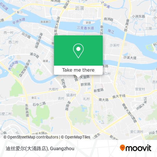 迪丝爱尔(大涌路店) map