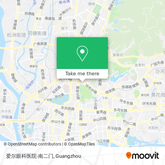 爱尔眼科医院-南二门 map