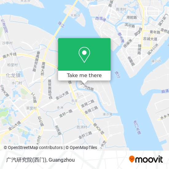 广汽研究院(西门) map