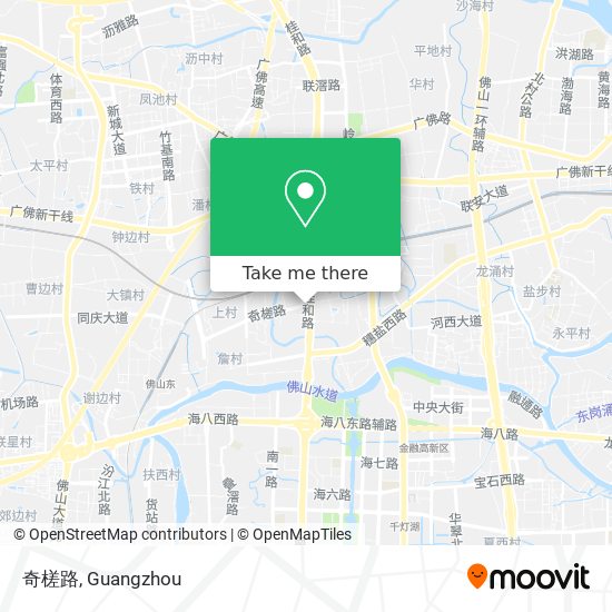 奇槎路 map