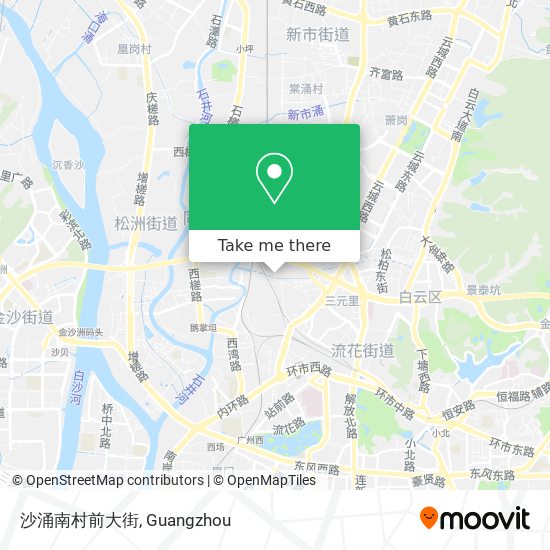 沙涌南村前大街 map