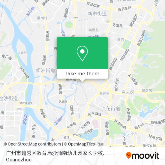 广州市越秀区教育局沙涌南幼儿园家长学校 map
