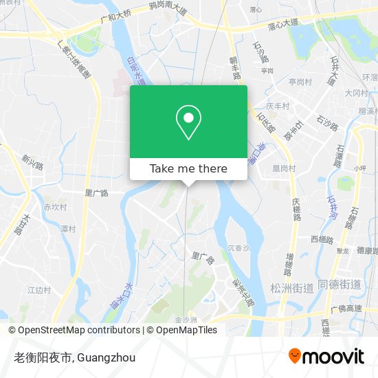 老衡阳夜市 map