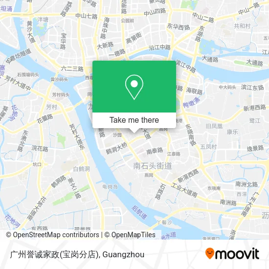 广州誉诚家政(宝岗分店) map