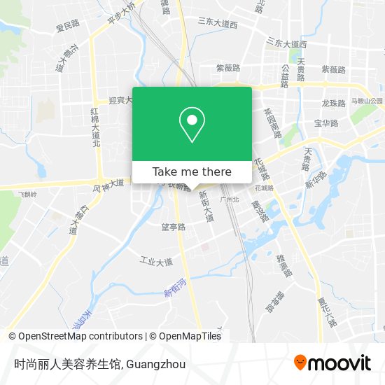 时尚丽人美容养生馆 map