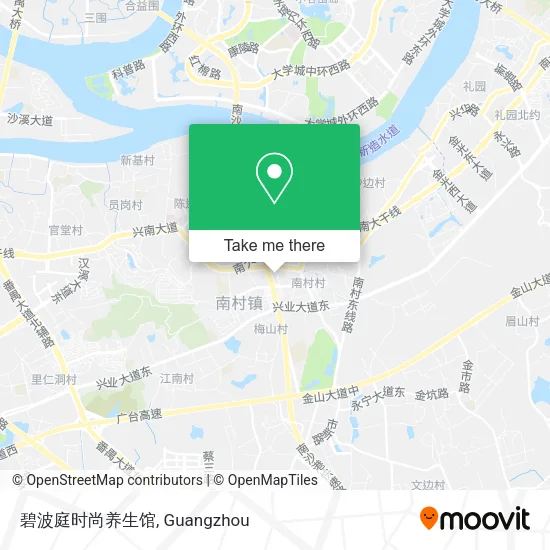 碧波庭时尚养生馆 map