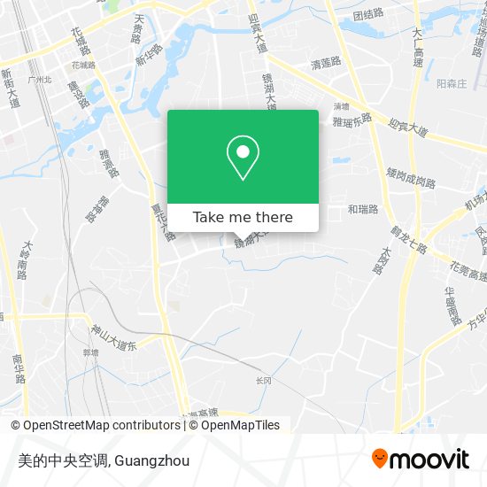 美的中央空调 map