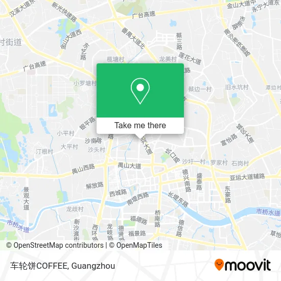 车轮饼COFFEE map