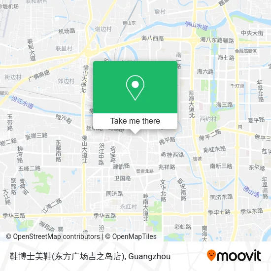 鞋博士美鞋(东方广场吉之岛店) map