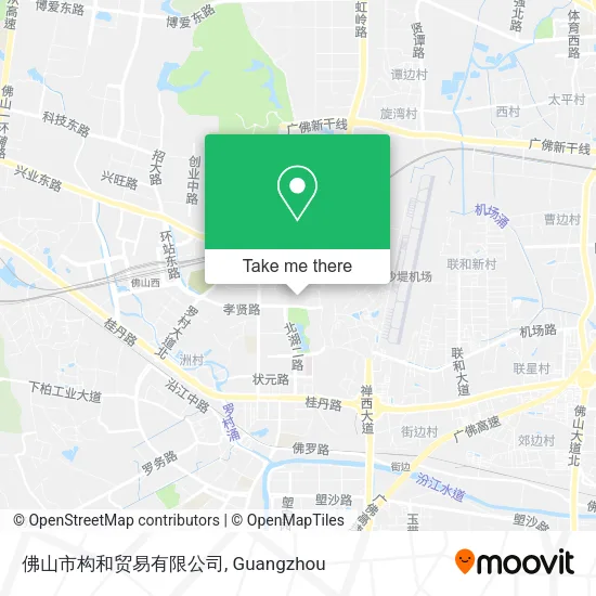 佛山市构和贸易有限公司 map