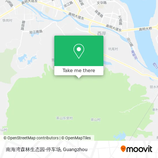 南海湾森林生态园-停车场 map