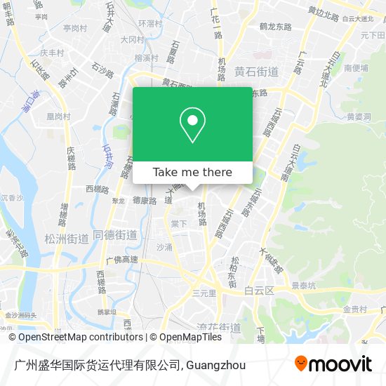 广州盛华国际货运代理有限公司 map
