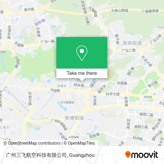 广州三飞航空科技有限公司 map