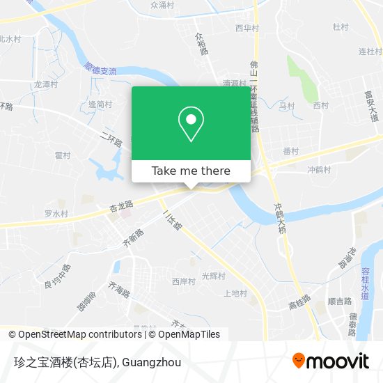珍之宝酒楼(杏坛店) map