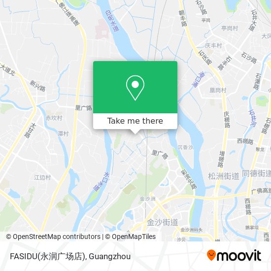 FASIDU(永润广场店) map