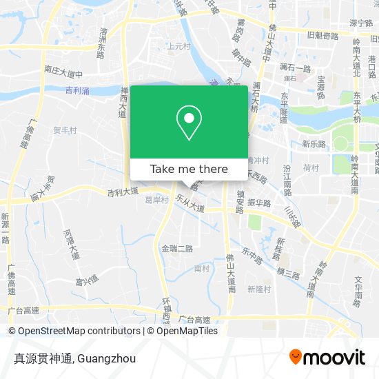 真源贯神通 map