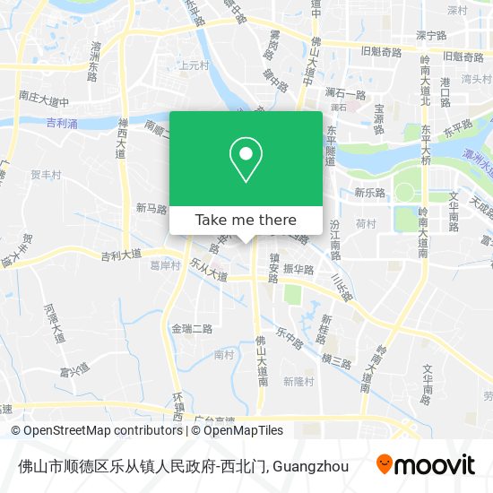 佛山市顺德区乐从镇人民政府-西北门 map