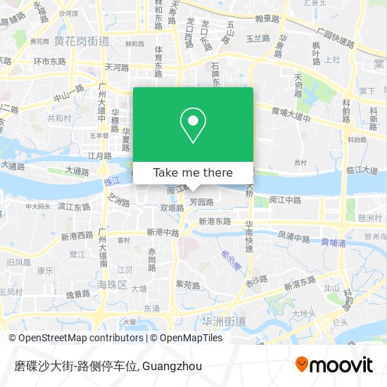 磨碟沙大街-路侧停车位 map