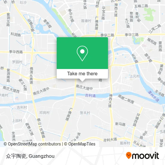 众宇陶瓷 map