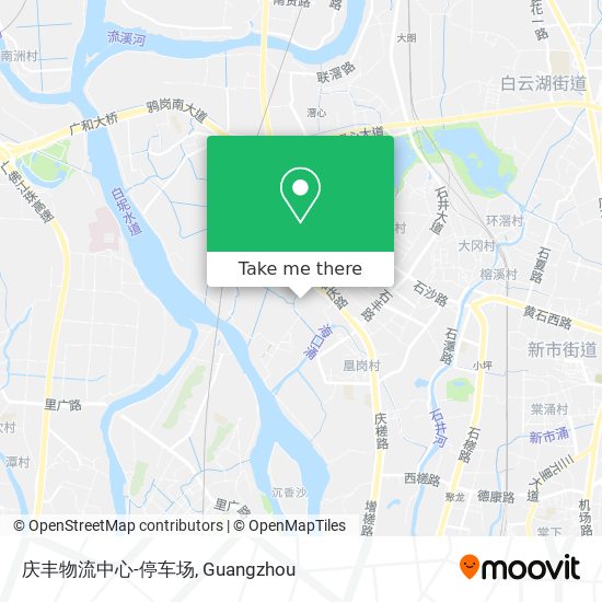 庆丰物流中心-停车场 map