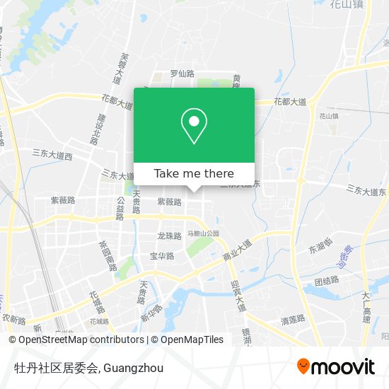 牡丹社区居委会 map
