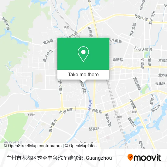 广州市花都区秀全丰兴汽车维修部 map
