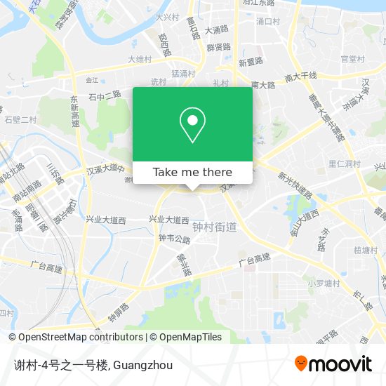 谢村-4号之一号楼 map