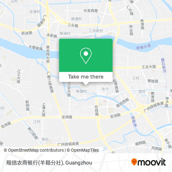 顺德农商银行(羊额分社) map