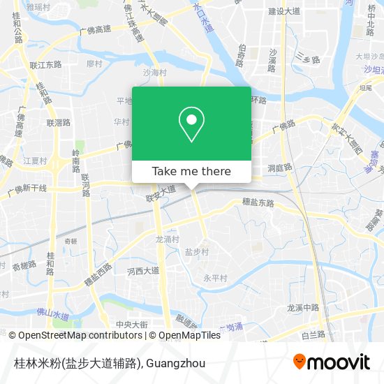 桂林米粉(盐步大道辅路) map