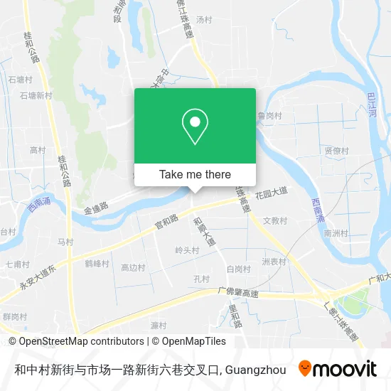 和中村新街与市场一路新街六巷交叉口 map
