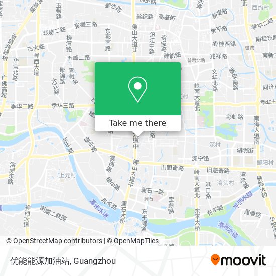 优能能源加油站 map