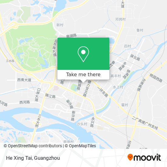 He Xing Tai map
