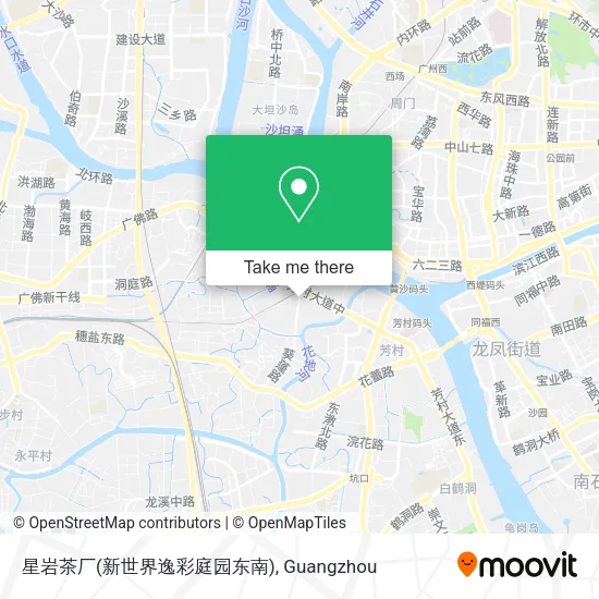 星岩茶厂(新世界逸彩庭园东南) map