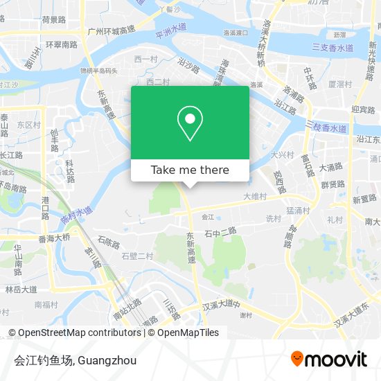 会江钓鱼场 map