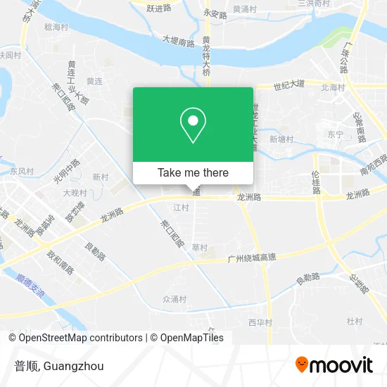 普顺 map